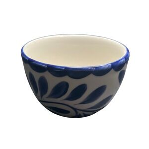 Anfora 100 Anos 1920-2020 Blue Floral Ceramic Bowl